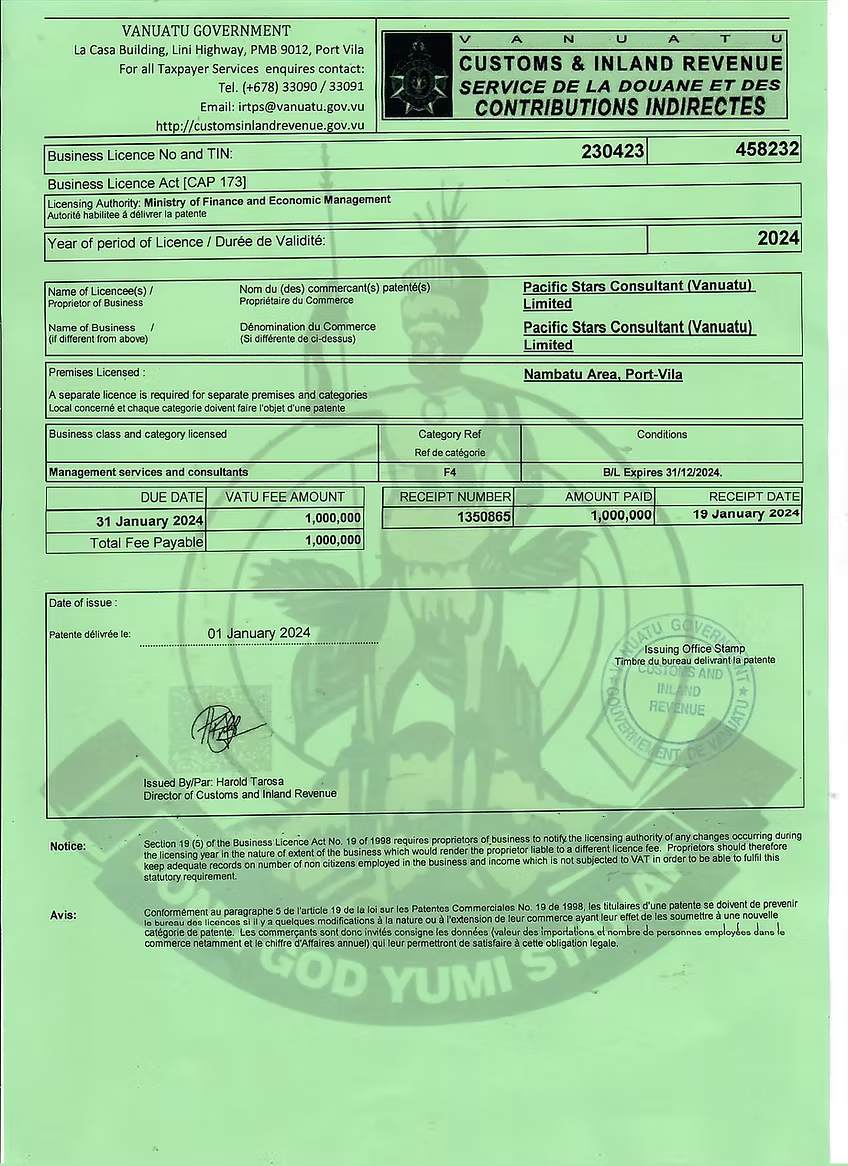 Business License